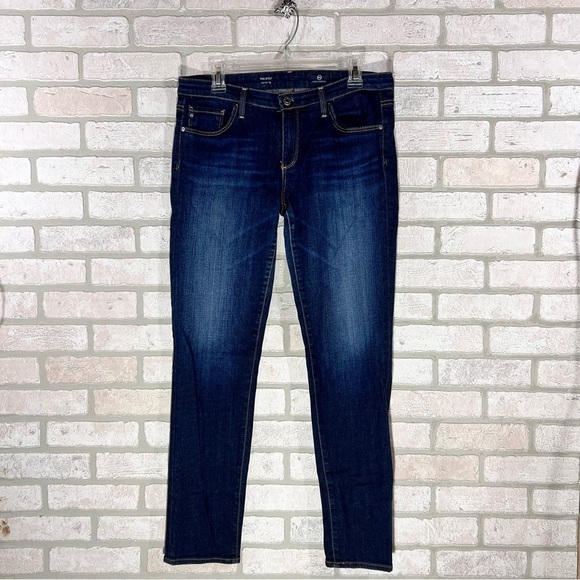 Ag The Stilt Cigarette Leg Jeans in Reef Wash Size 30 - Picture 2 of 8